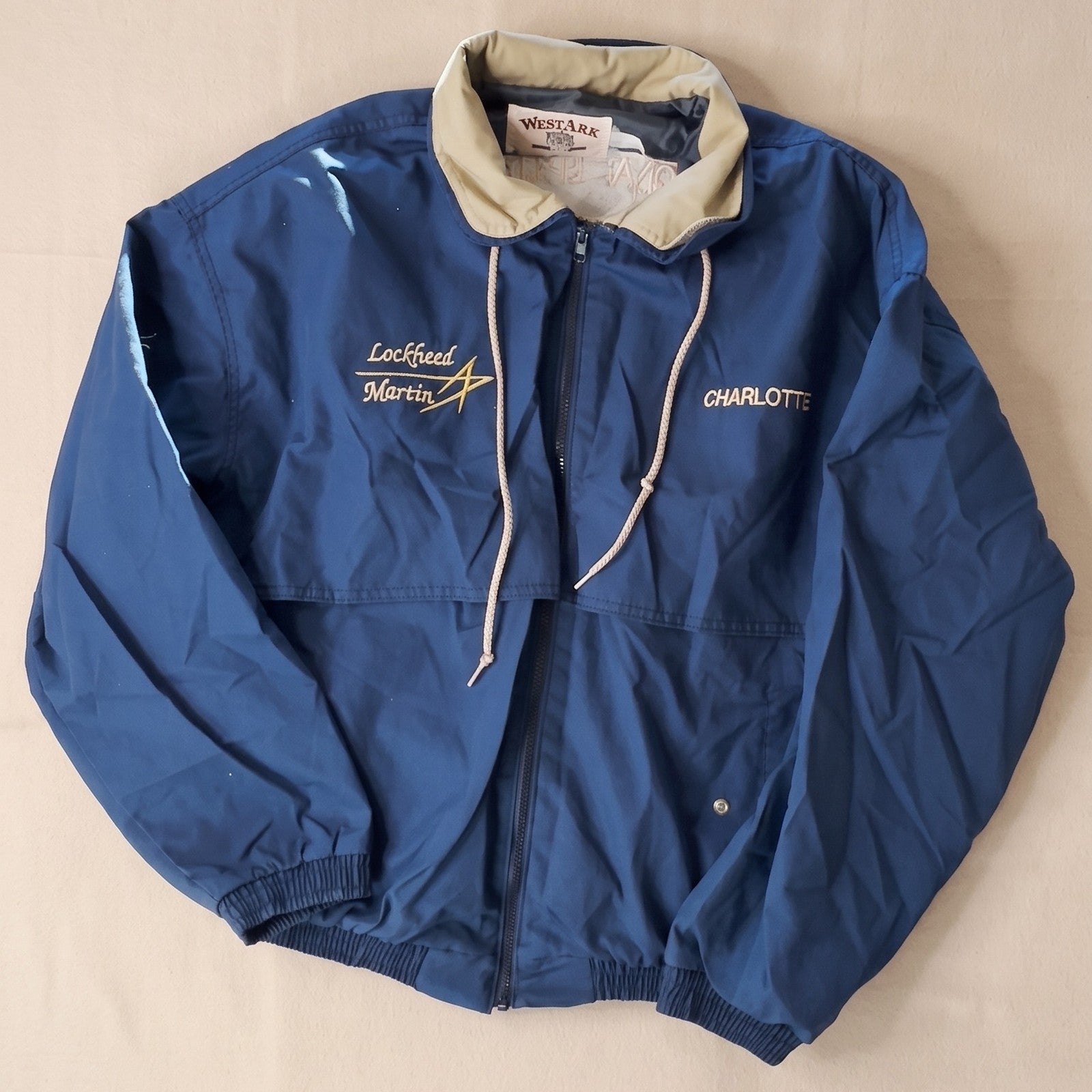 Vintage Westark Lockheed Martin International Space Station Jacket Men's Large