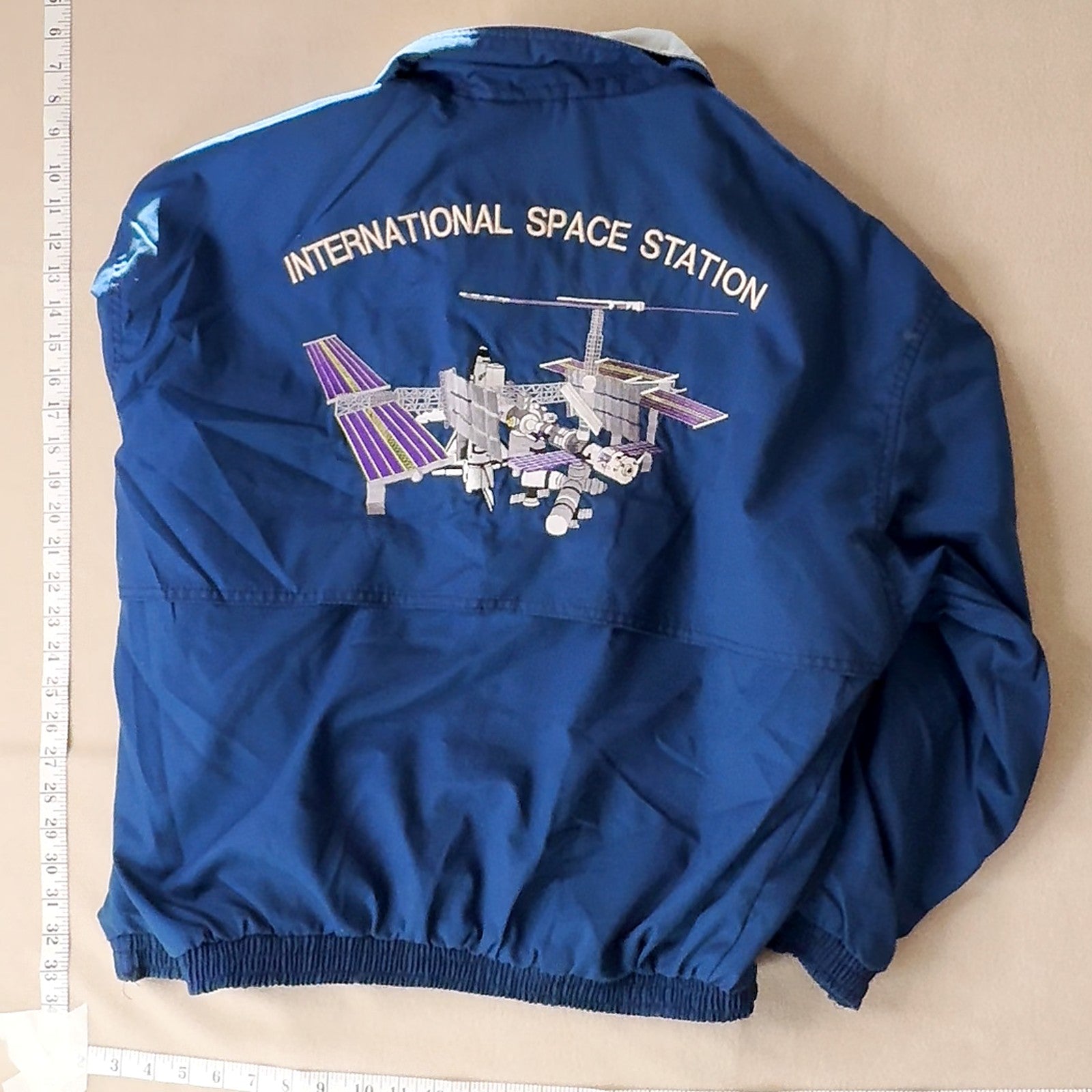 Vintage Westark Lockheed Martin International Space Station Jacket Men's Large