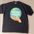 Tesla Mother Almighty Earth Hand Graphic T-Shirt XL Black Made in USA