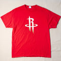 Houston Rockets Logo Red Graphic T-Shirt Port & Company Size XL