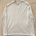 Nike x Stussy Long Sleeve Knit Shirt Grey Mesh Panels Large