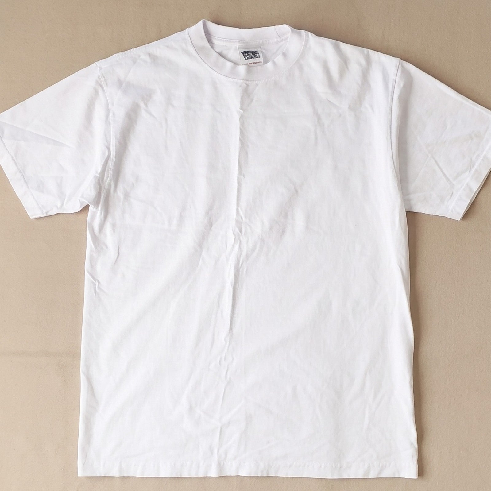 Shaka Wear Super Max Heavy Blank White T-Shirt Streetwear Cotton Size XL