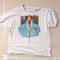 Vintage 90s Space Shuttle Discovery STS-85 NASA Graphic T-Shirt XL Hanes