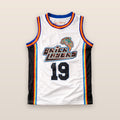Aaliyah MTV Rock N Jock Brick Layers 19 Jersey Basketball White Multi Medium