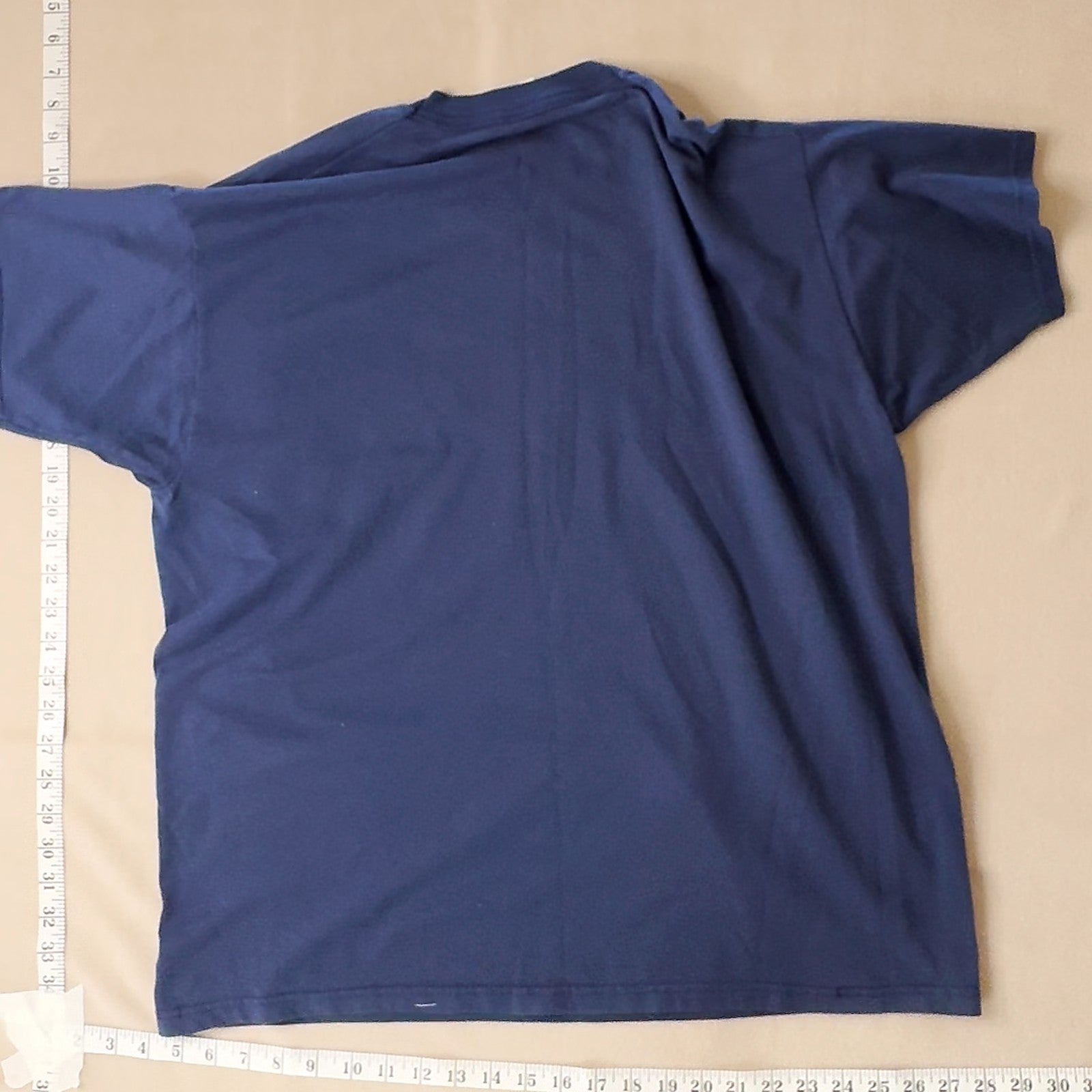 Vintage Fruit of the Loom Science & Math T-Shirt Size XL Blue Graphic Tee