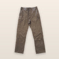 UB Tech Men's Brown Nylon Blend Performance Cargo Pants Size 32x30