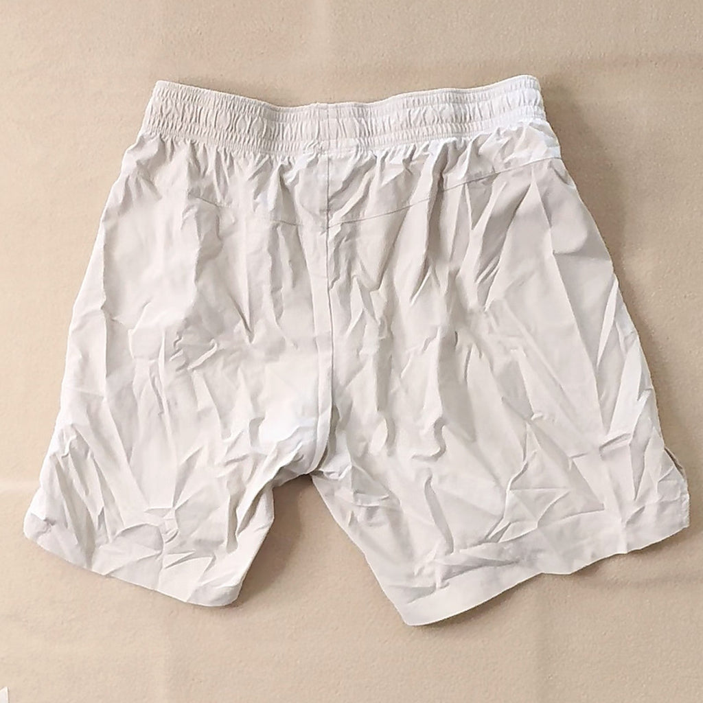 All In Motion Men's Athletic Gym Shorts Zip Pockets Solid Beige Size M