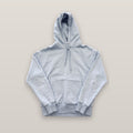 Pullover Hoodie Sweatshirt Light Blue Tonal Logo Size S