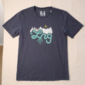 LRG Lifted Research Group Roots Mountain Graphic T-Shirt Black Men's Size M