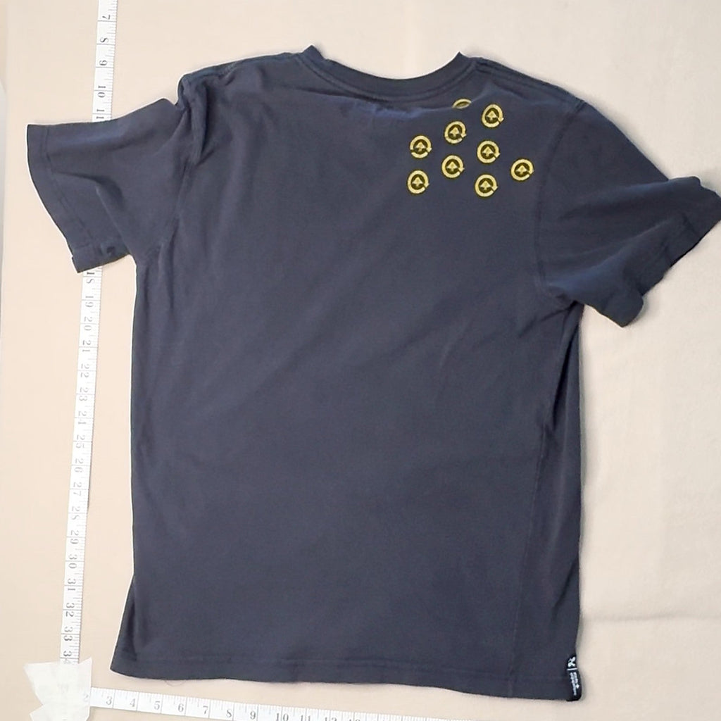 LRG Lifted Research Group Roots Mountain Graphic T-Shirt Black Men's Size M