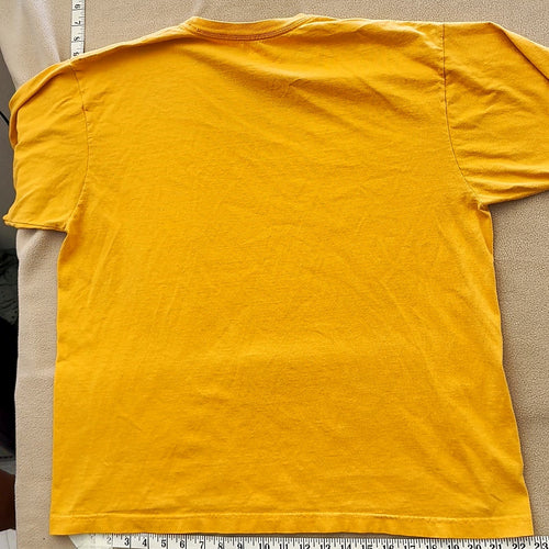 Adidas Los Angeles Lakers Graphic T-Shirt Yellow Size L