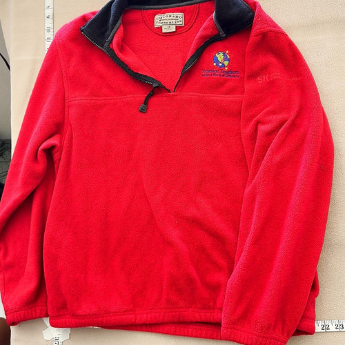 Colorado Timberline Science Olympiad Red Fleece 1/4 Zip Pullover Size LG