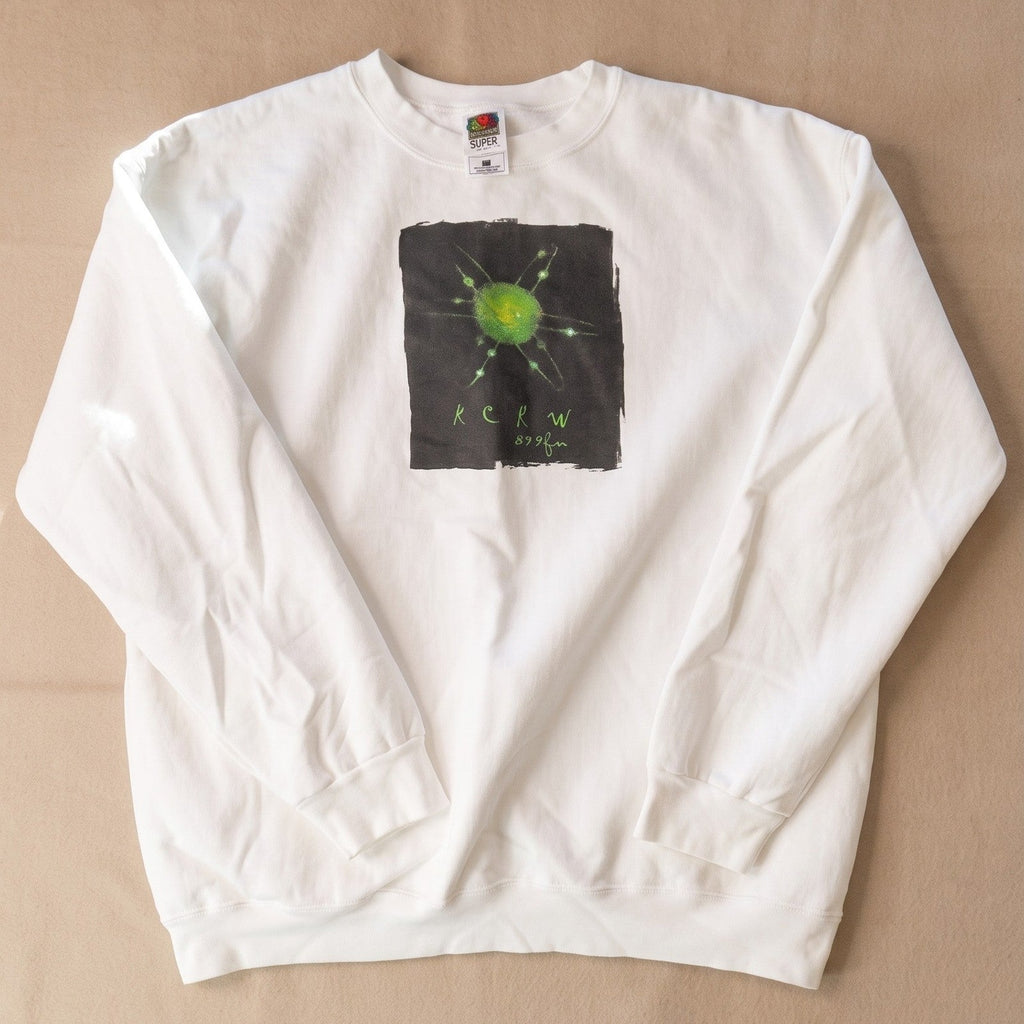 Vintage 1996 P.C.P.W. Graphic Sweatshirt White Fruit of the Loom Unisex XL