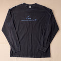 Lockheed Martin Orion Spacecraft Orbit Graphic Black Long Sleeve T-Shirt Size XL