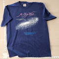 Vintage Adler Planetarium Chicago Milky Way Galaxy T-Shirt Navy XL