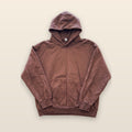 Blank Brown Hoodie Sweatshirt Long Sleeve Pullover Basic Minimalist
