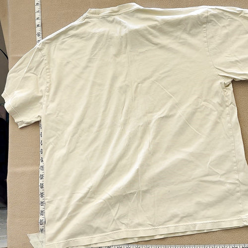 Brain Dead Mind Expansion Travel Service Graphic T-Shirt Cream Size L