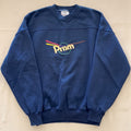 Crable Sportswear Prism Graphic Sweatshirt Navy Blue Crewneck Unisex XL