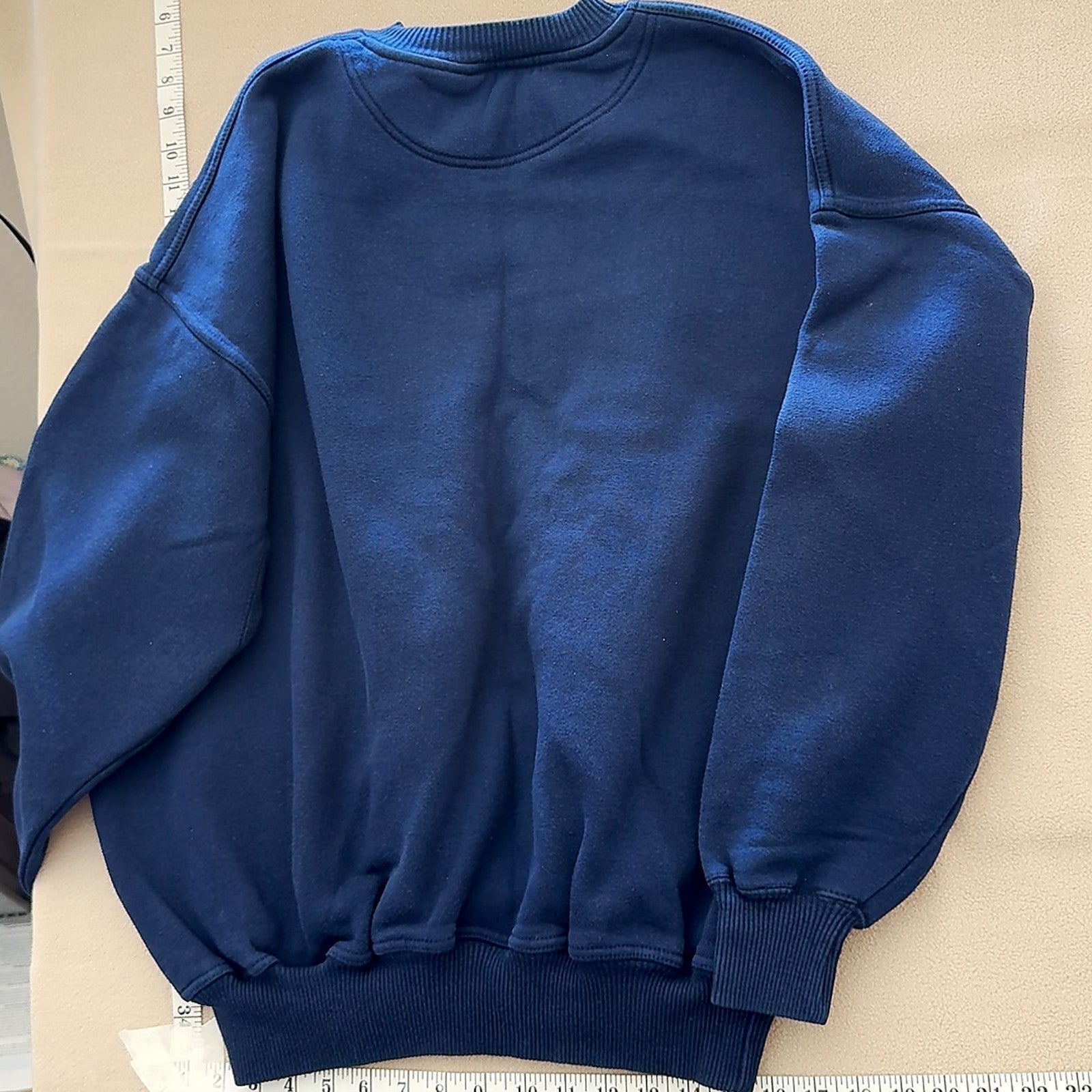 Crable Sportswear Prism Graphic Sweatshirt Navy Blue Crewneck Unisex XL