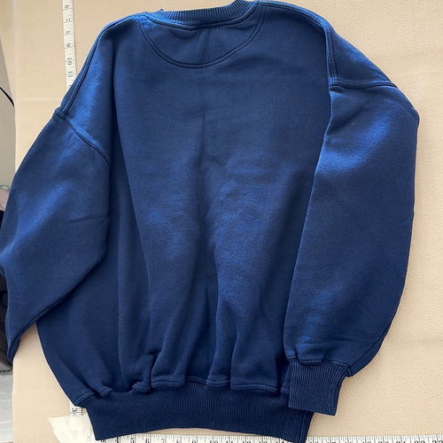 Crable Sportswear Prism Graphic Sweatshirt Navy Blue Crewneck Unisex XL