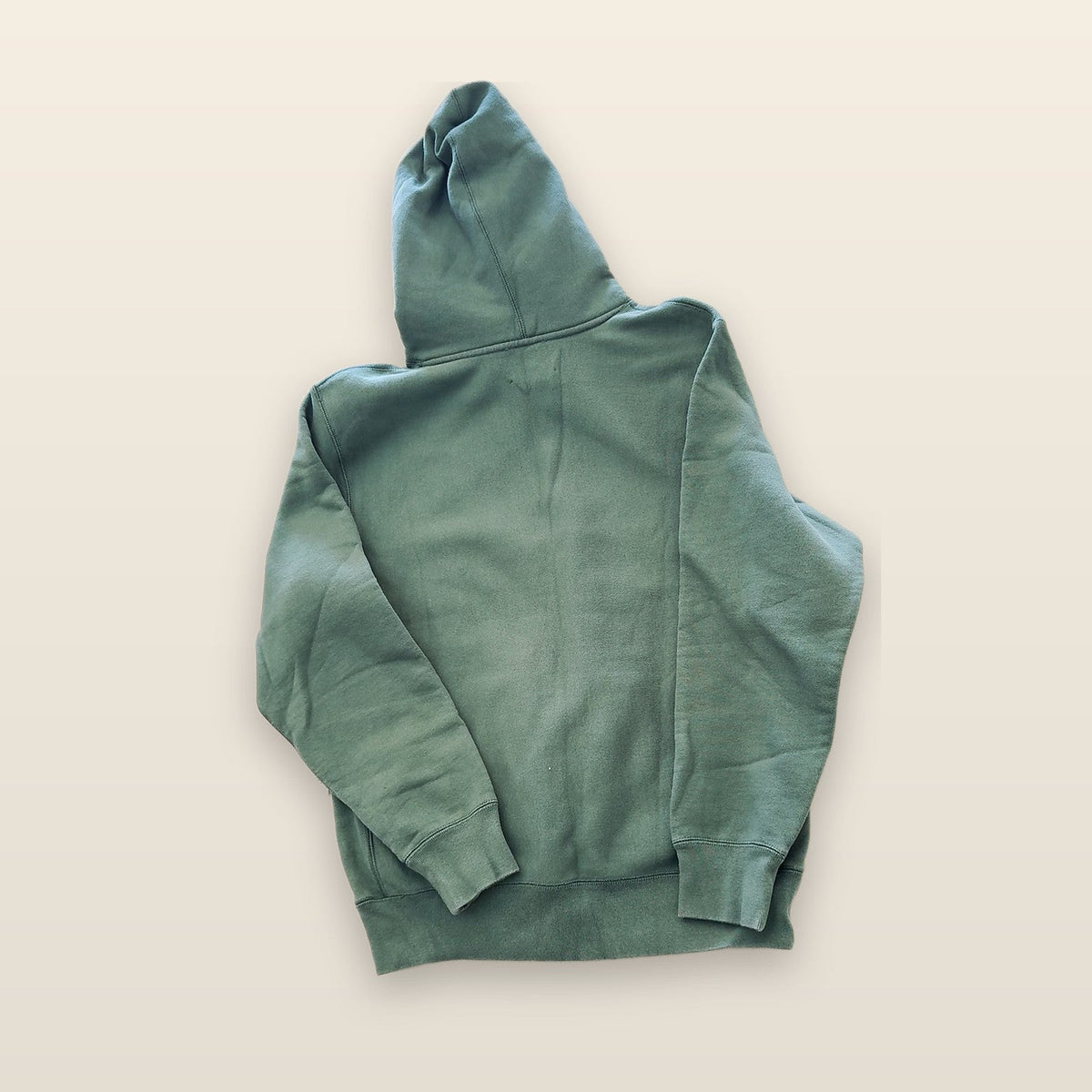 Women Are Wonderful Graphic Print Pullover Hoodie Green