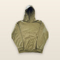 Blank Olive Green Pullover Hoodie Sweatshirt Long Sleeve Men's Size