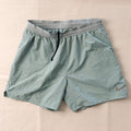 Nike Men's Athletic Running Shorts Sage Green Swoosh Back Pocket
