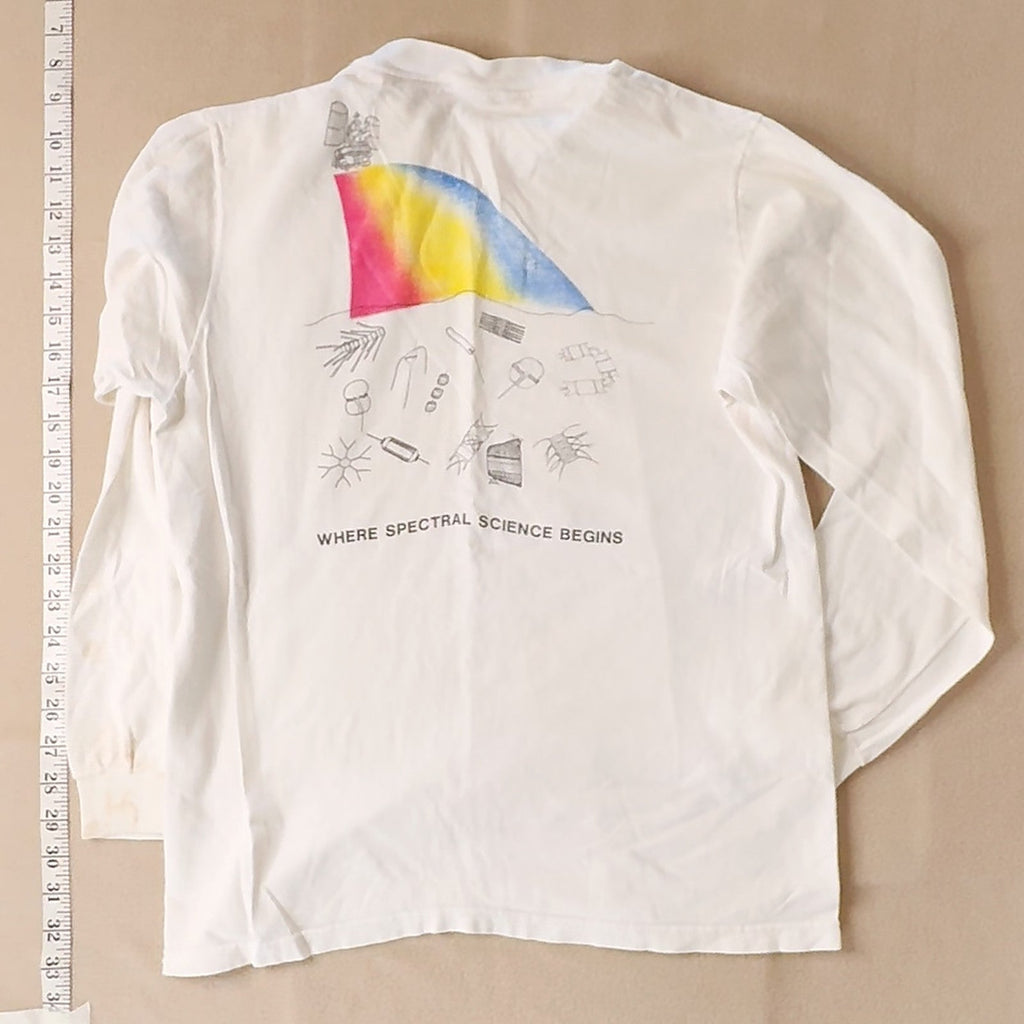 Vintage 1990 Bio-Optical Oceanography Long Sleeve T-Shirt Stedman M Science