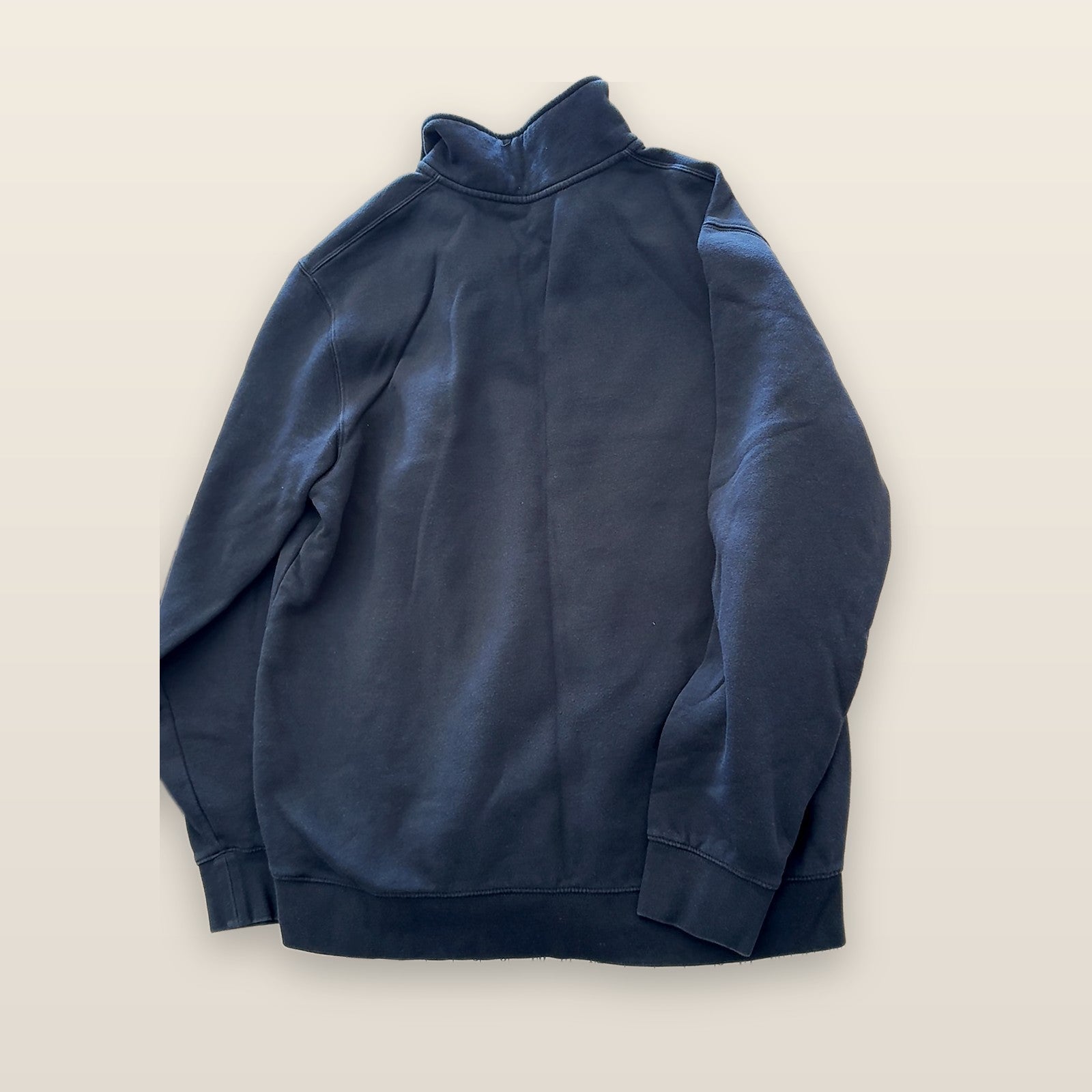 AS Colour Cisco Embroidered Logo Half Zip Sweatshirt Navy Blue Size XL