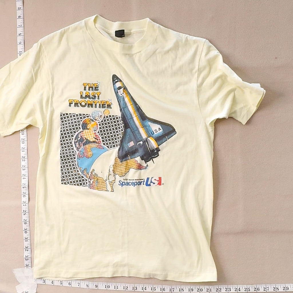 Vintage Spaceport USA The Last Frontier T-Shirt XL Anvil Made in USA