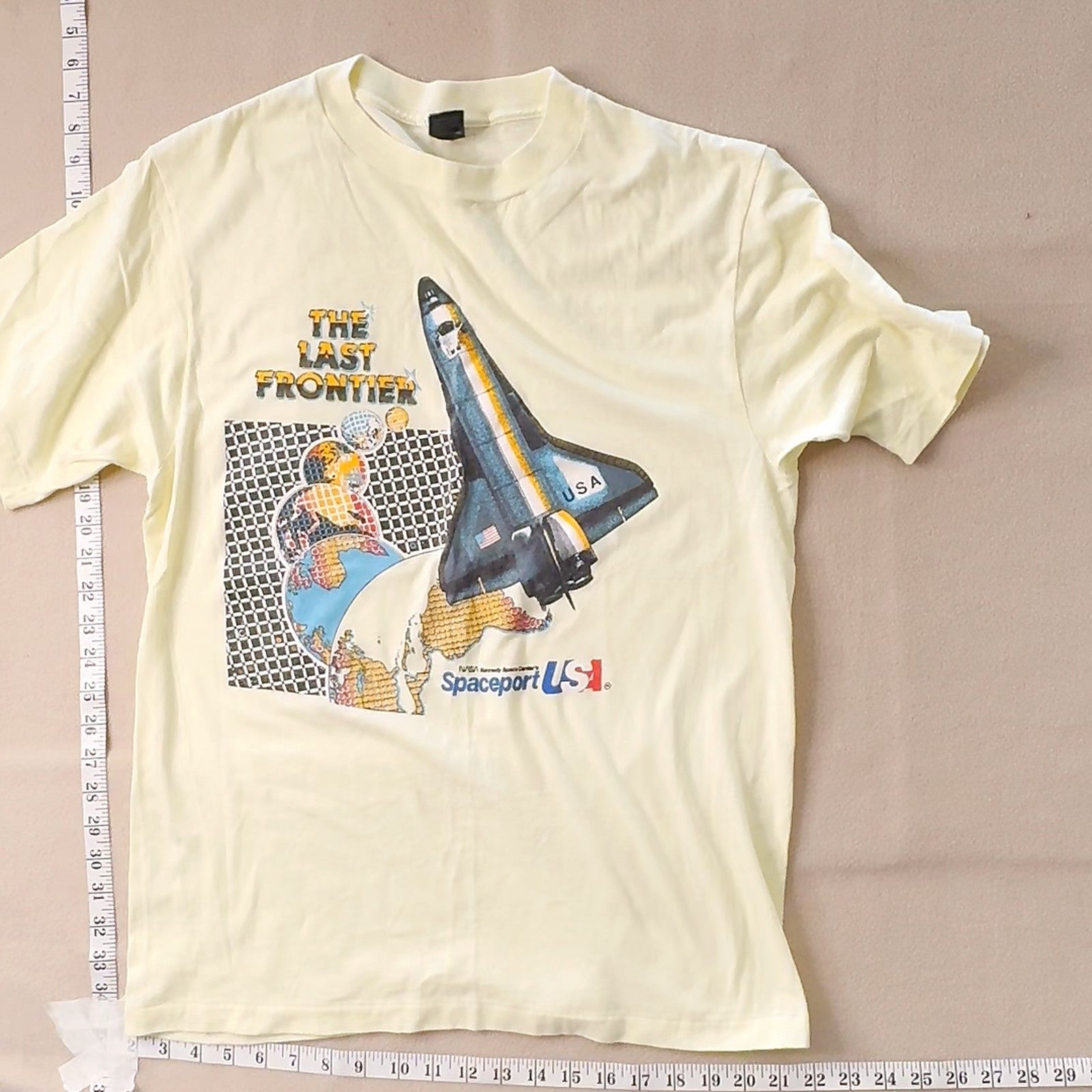 Vintage Spaceport USA The Last Frontier T-Shirt XL Anvil Made in USA