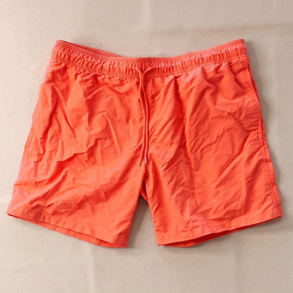 Goodfellow & Co Orange Swim Trunks Shorts Size L Large Men's Mesh Lined