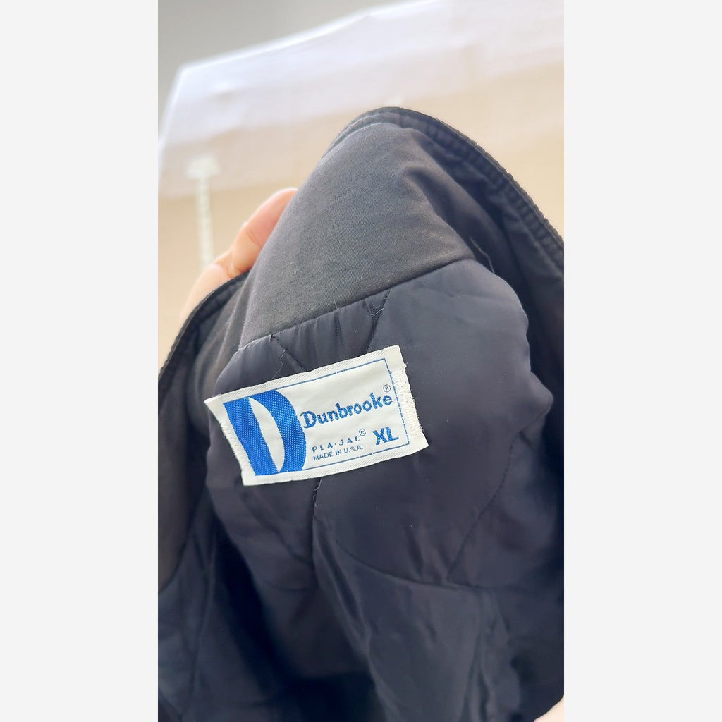 Vintage Boeing Defense Space Security Jacket XL Dunbrooke Made in USA