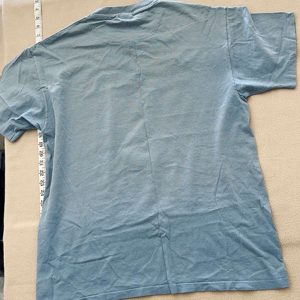 Vintage Apollo Return Kennedy Space Center Graphic T-Shirt Blue Anvil XL USA