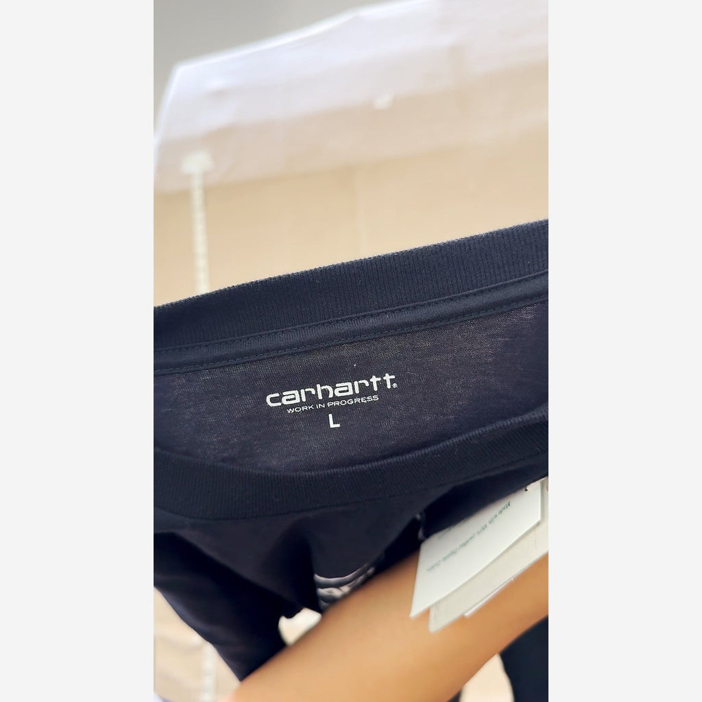 Carhartt WIP Work In Progress Rover T-Shirt Navy Blue Size L NWT