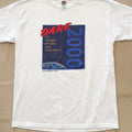 Vintage DARE To Resist Drugs and Violence 2000 Graphic T-Shirt White XL Y2K
