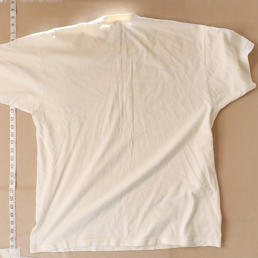Vintage Air NK Graphic T-Shirt Fruit of the Loom Heavy Cream Size XL USA