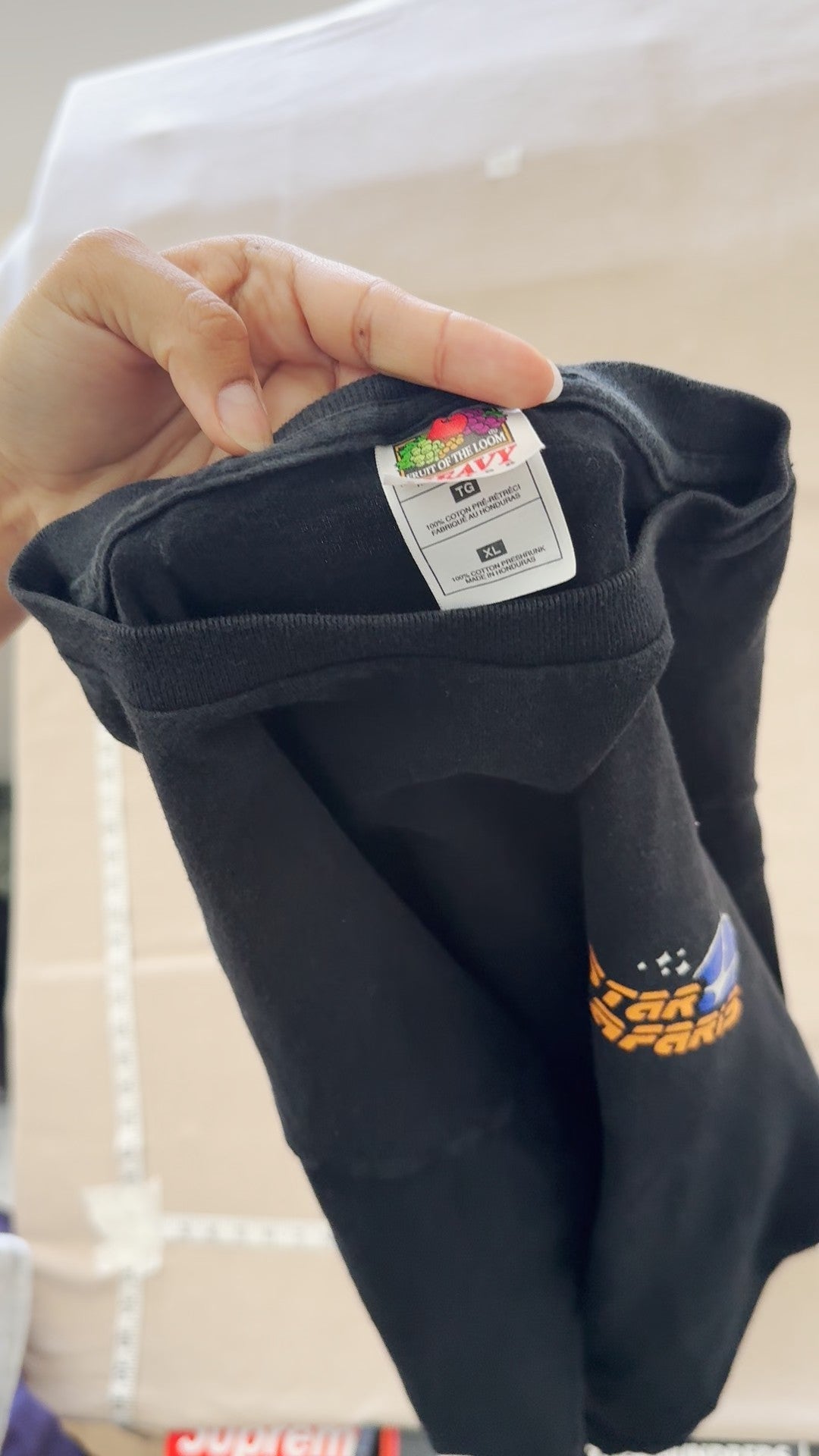 Star Safaris Tour The Universe Long Sleeve T-Shirt Black Space Galaxy