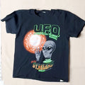Port & Company UFO Alien St. Helens Oregon Graphic T-Shirt Size S Black
