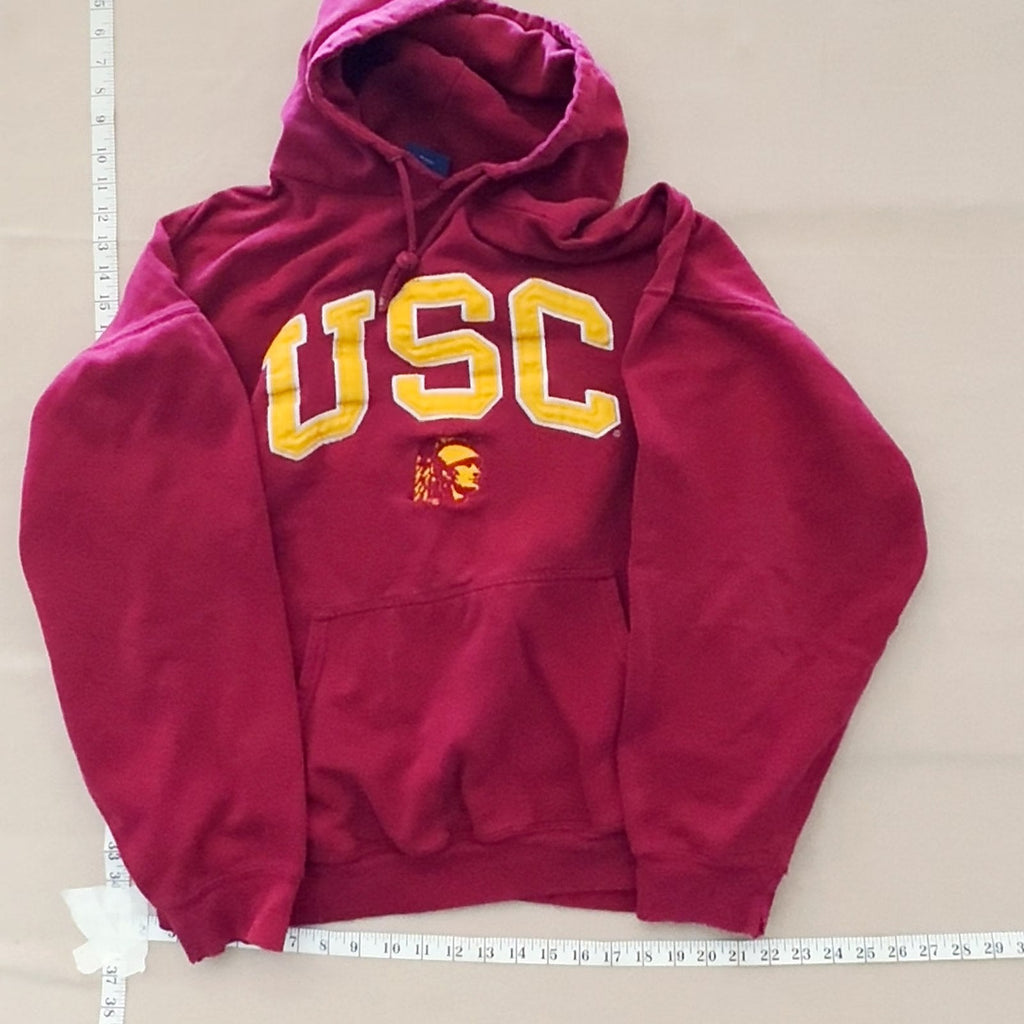 USC Trojans Maroon Pullover Hoodie Sweatshirt University of Southern California