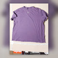 Nike Center Swoosh T-Shirt Purple Short Sleeve Crewneck Tee