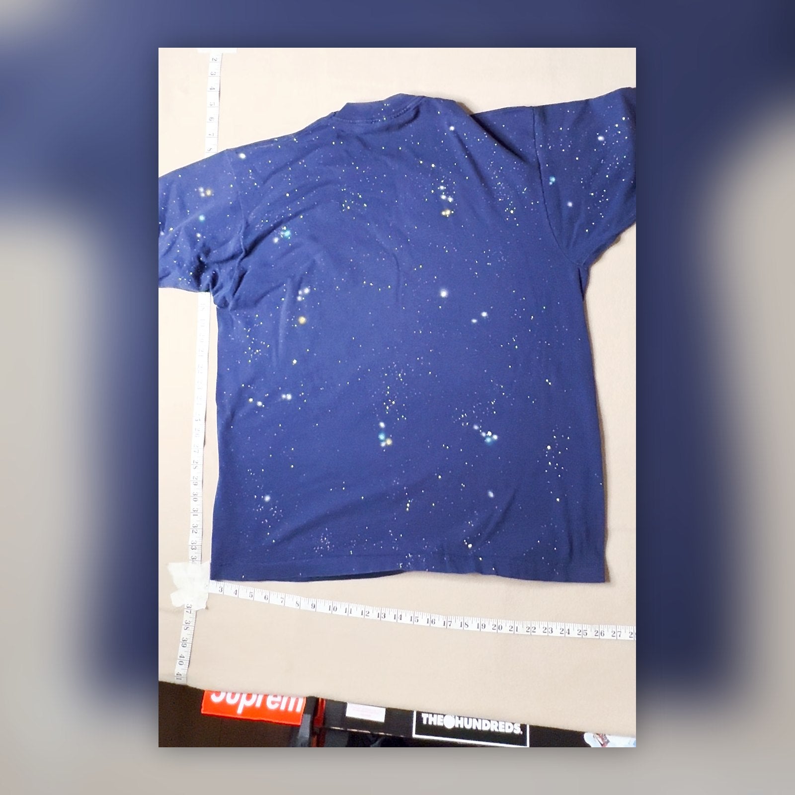 Vintage Cassini Mission To Saturn All Over Print Stars T-Shirt Space Galaxy