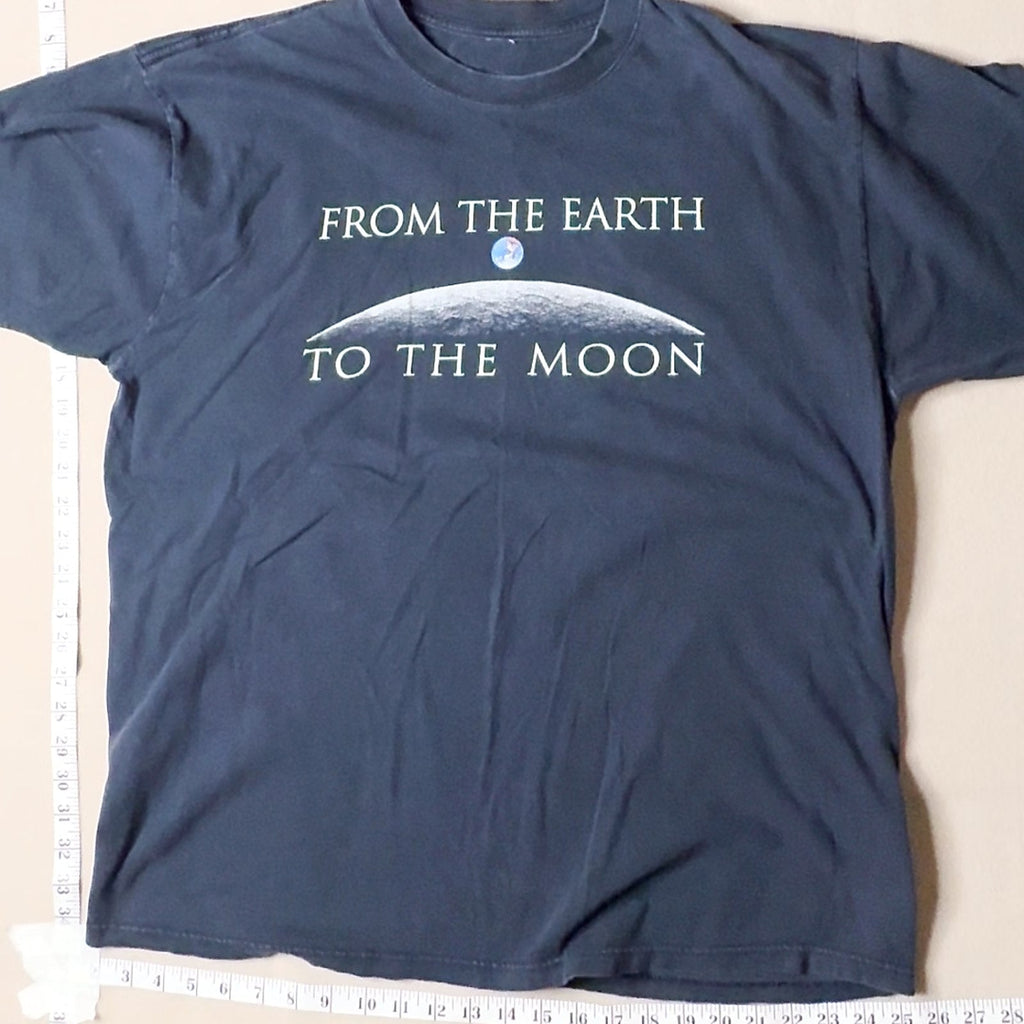 From The Earth To The Moon HBO Graphic T-Shirt Men's Size L