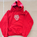 Girls Don't Cry Cafe Red Graphic Pullover Hoodie Size L