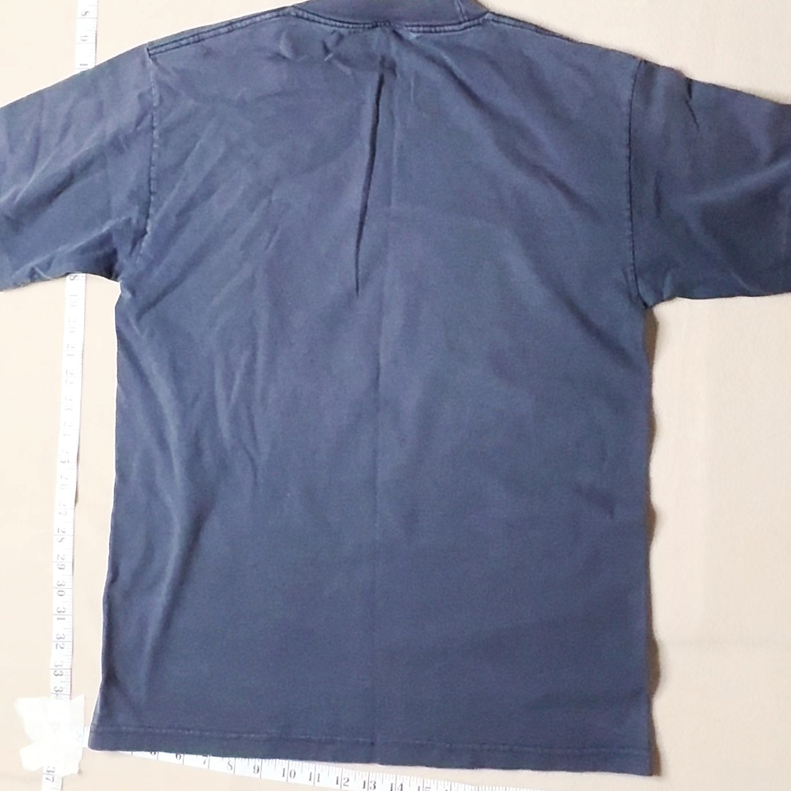 Cotton Expressions Mars Planet Space Astronomy Graphic T-Shirt Navy Size L
