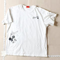 Disney Mickey and Friends T-Shirt White Mickey Mouse Comic Graphic Size Large LG