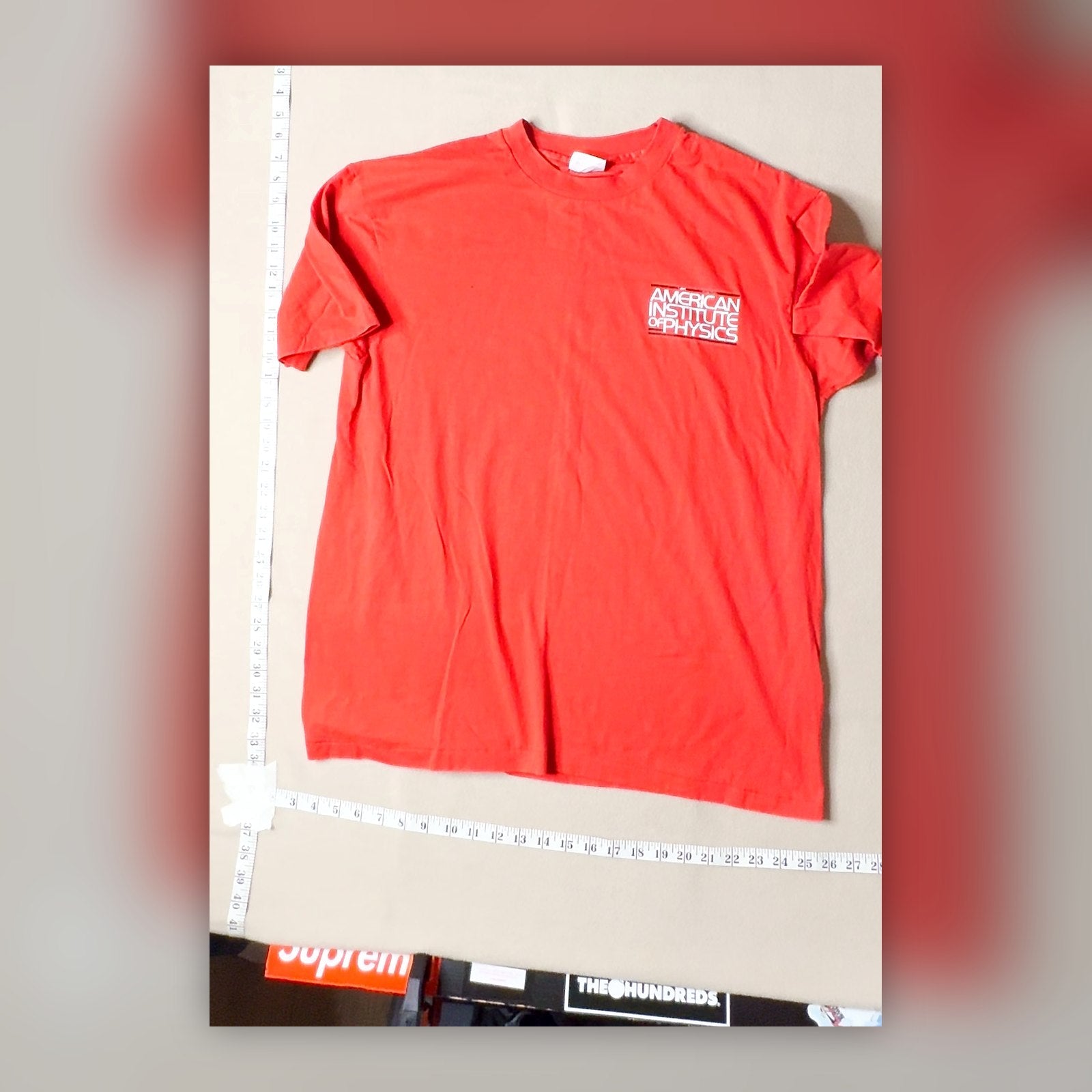 Vintage 1992 American Institute of Physics Superconductors T-Shirt Red XL Hanes