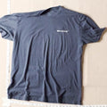 SpaceX Falcon Heavy FH Graphic T-Shirt Gray Short Sleeve SpaceX Logo Back Graphic