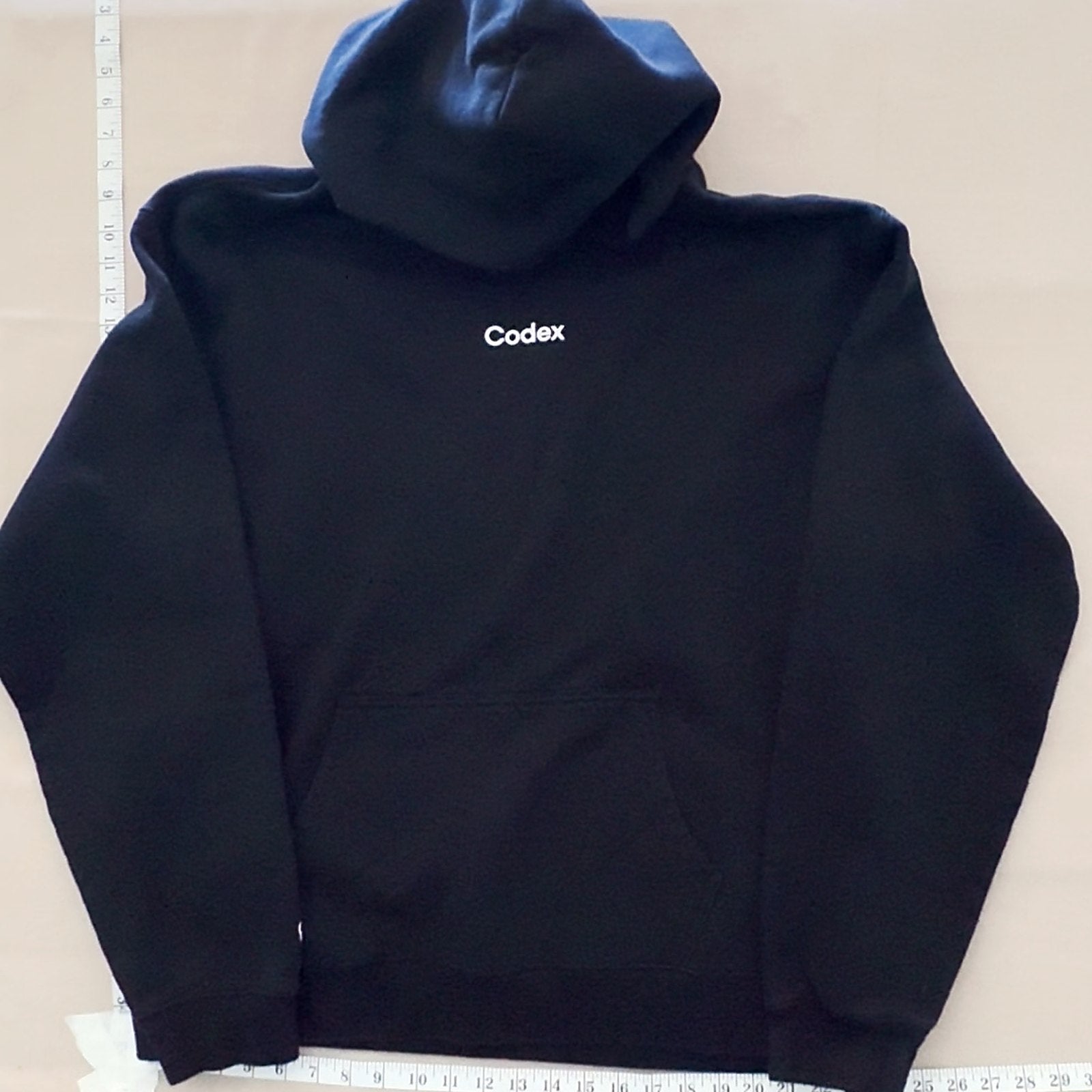 OpenAI Codex Black Pullover Hoodie Tech Developer Sweatshirt Size XL