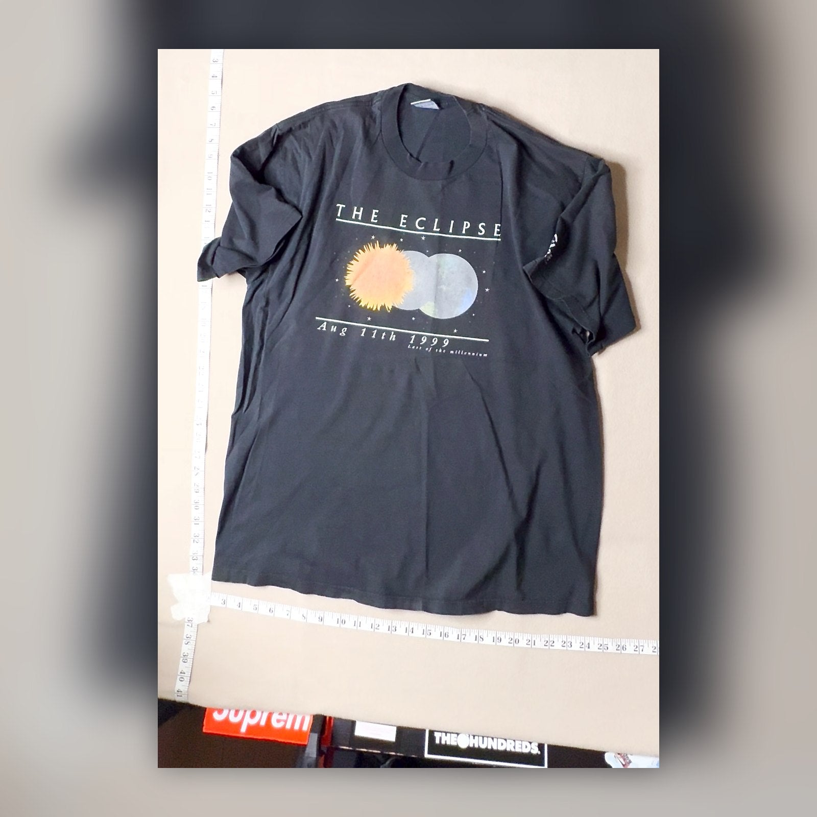 Jerzees The Eclipse Aug 11th 1999 T-Shirt Men's XL Total Eclipse of the Sun